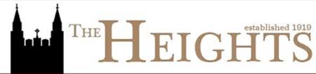 Masthead for The Heights newspaper of Boston College